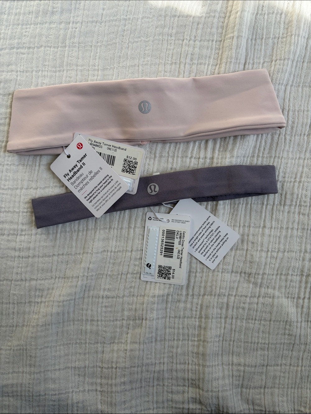 Lululemon headbands NWT